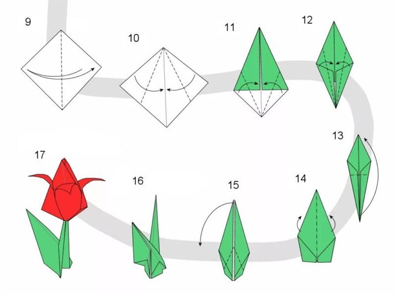 Поделки из бумаги: 145 лучших оригами #39