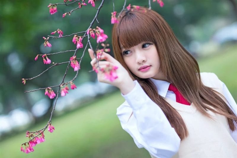 110 фото с красивыми японками #75