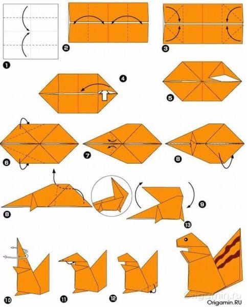 Поделки из бумаги: 145 лучших оригами #112