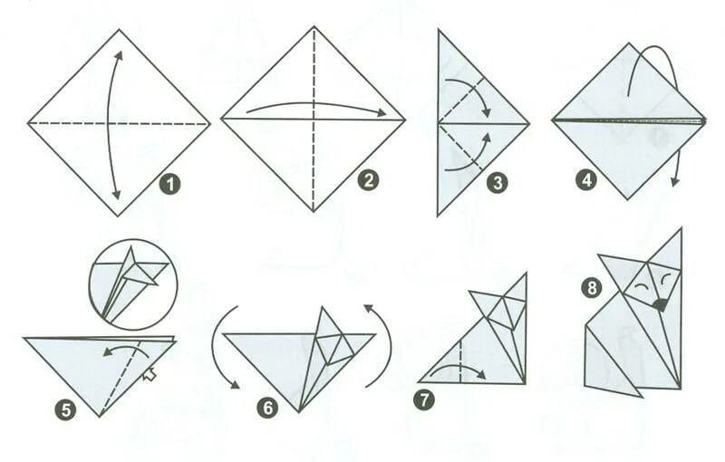 Поделки из бумаги: 145 лучших оригами #61