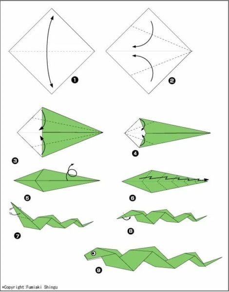 Поделки из бумаги: 145 лучших оригами #78