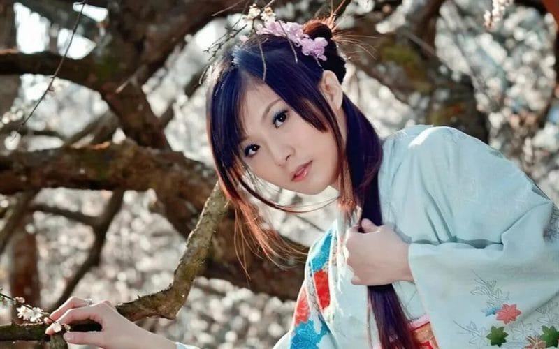 110 фото с красивыми японками #27