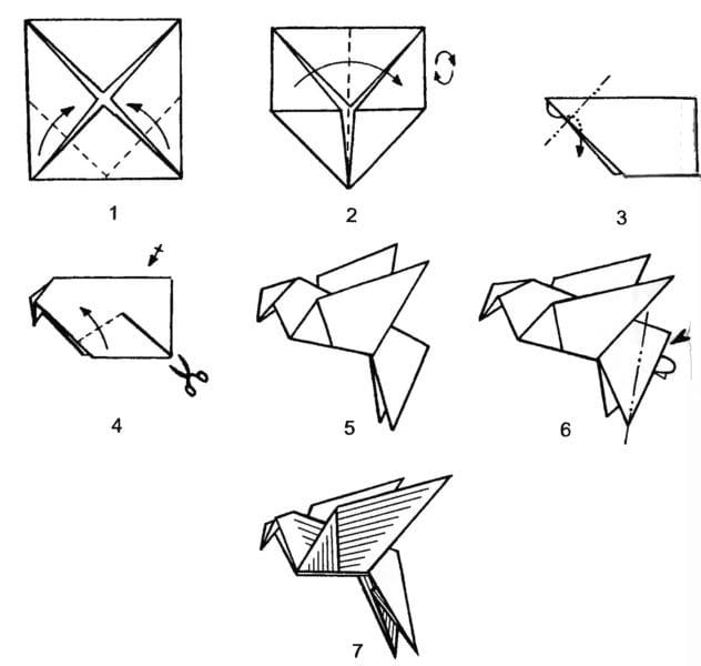 Поделки из бумаги: 145 лучших оригами #77