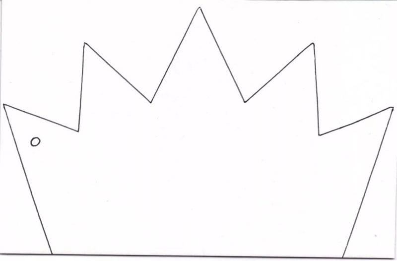 75 шаблонов короны из бумаги своими руками #13