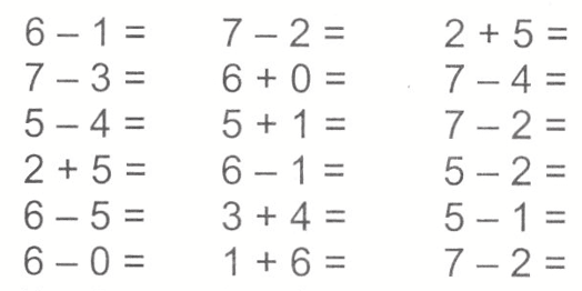 Примеры по математике в пределах 10 и 20 #29