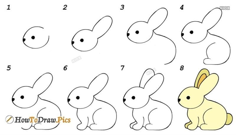 200 картинок и рисунков с зайцем или кроликом #71