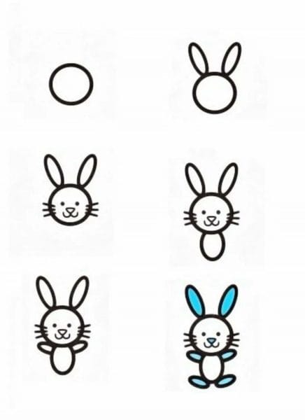 200 картинок и рисунков с зайцем или кроликом #48