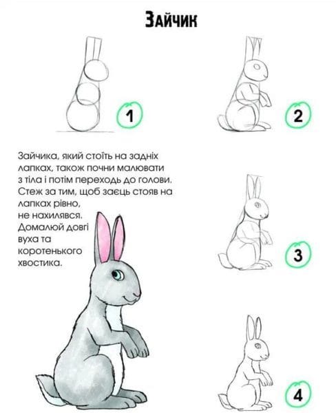 200 картинок и рисунков с зайцем или кроликом #52