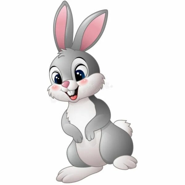 200 картинок и рисунков с зайцем или кроликом #7