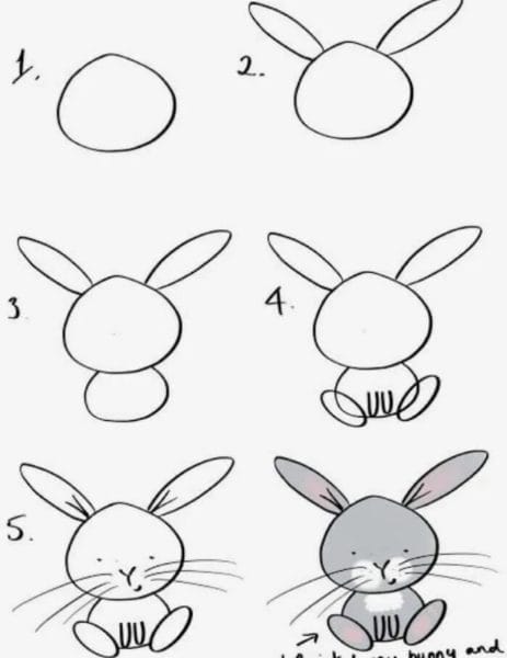 200 картинок и рисунков с зайцем или кроликом #42