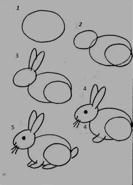 200 картинок и рисунков с зайцем или кроликом #10