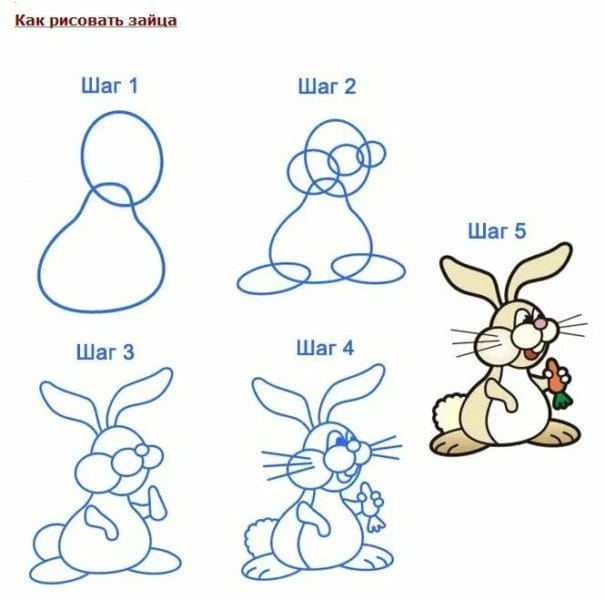 200 картинок и рисунков с зайцем или кроликом #55