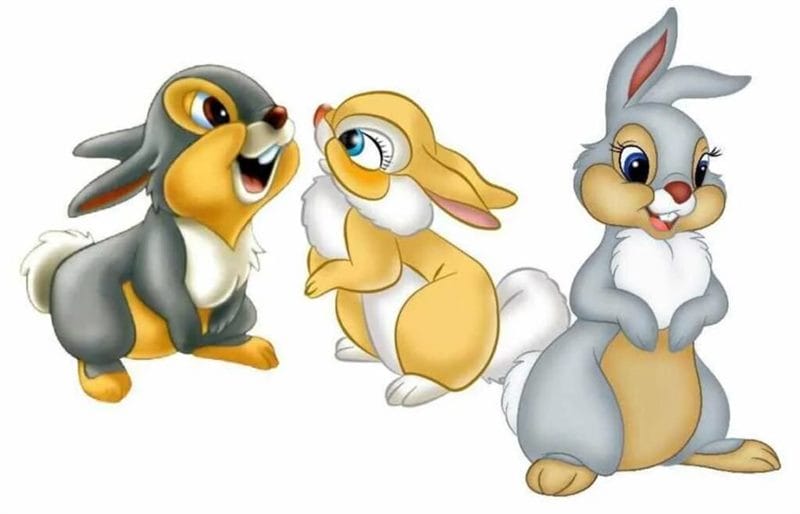 200 картинок и рисунков с зайцем или кроликом #73
