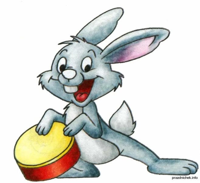 200 картинок и рисунков с зайцем или кроликом #101