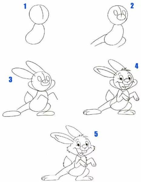 200 картинок и рисунков с зайцем или кроликом #56