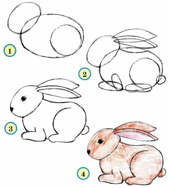 200 картинок и рисунков с зайцем или кроликом #110