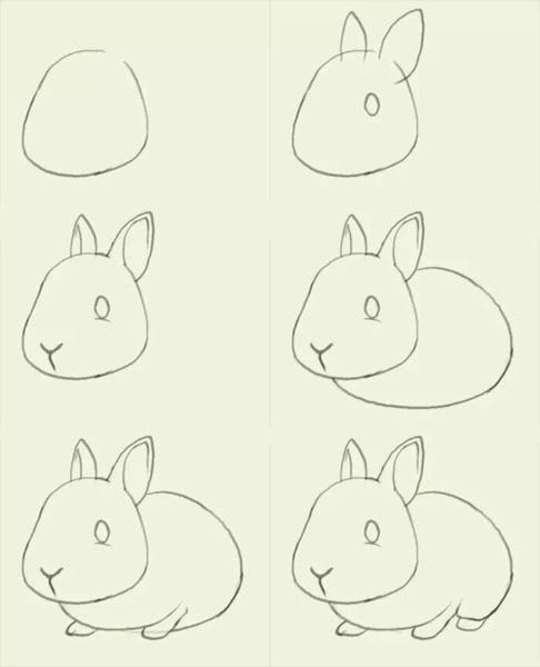 200 картинок и рисунков с зайцем или кроликом #6