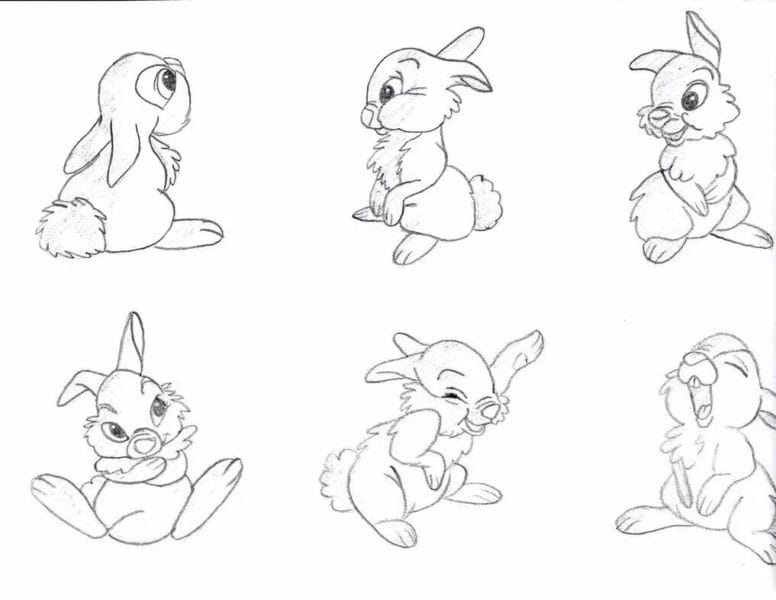 200 картинок и рисунков с зайцем или кроликом #98