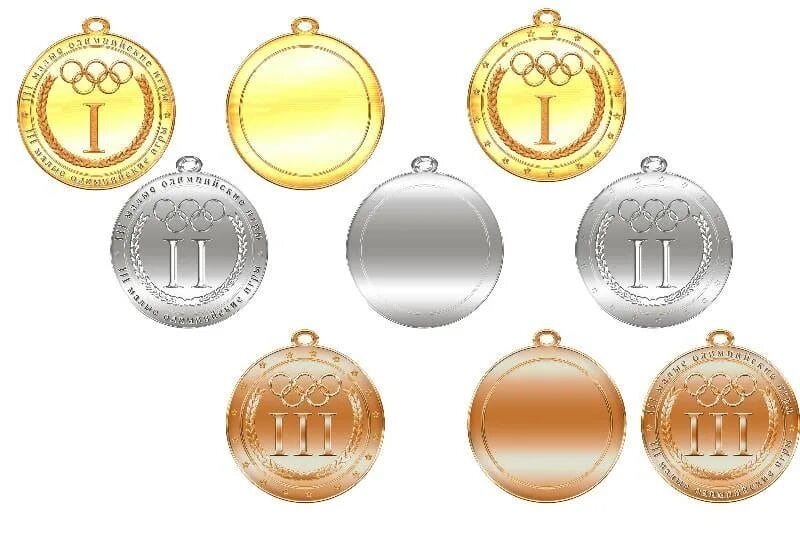70 шаблонов медалей для детей #12