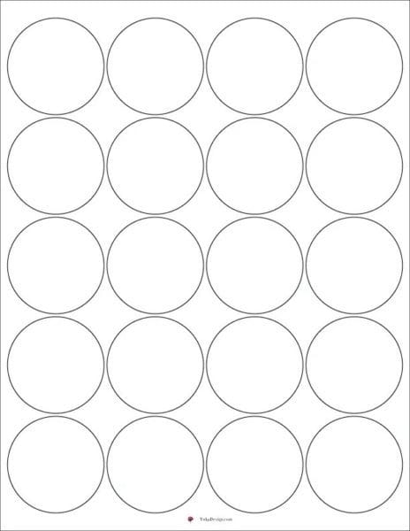 Кружочки: 50 картинок с кругами для распечатки #27
