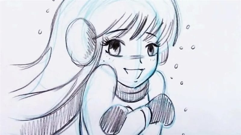 200 аниме картинок для срисовки карандашом и не только #52