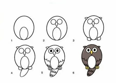 Как рисовать сову: 75 лучших рисунков карандашами и не только #7
