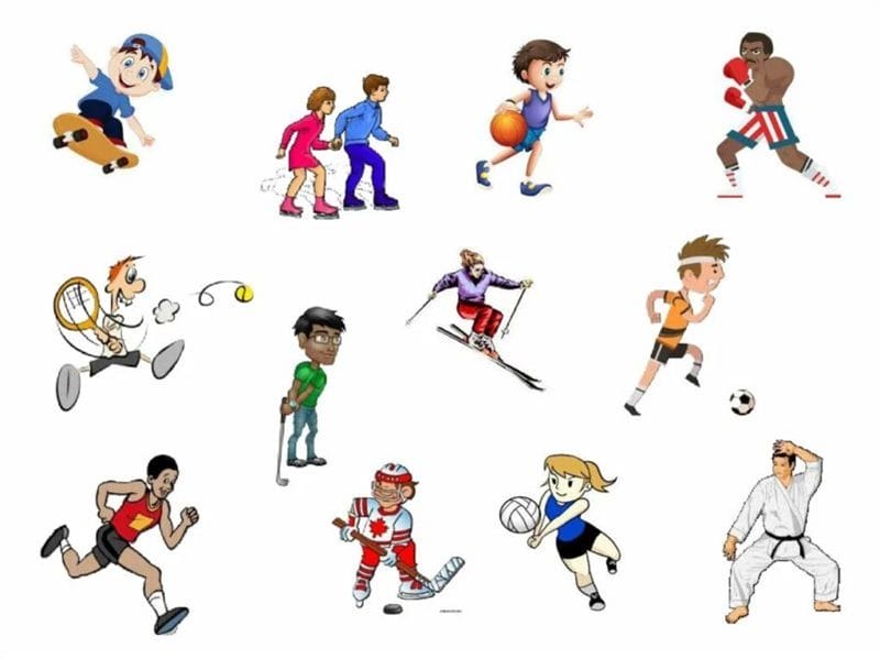 Разные виды спорта: 65 картинок для детей #12