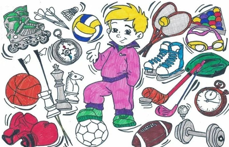 Разные виды спорта: 65 картинок для детей #36