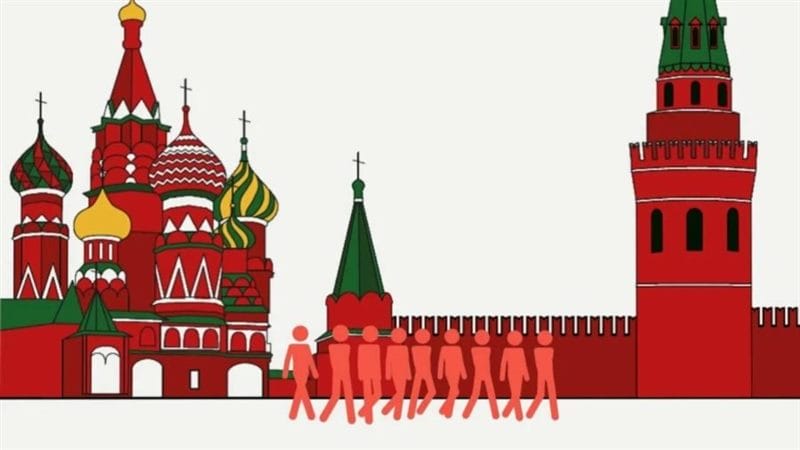 Как нарисовать Кремль и Красную площадь: 65 рисунков #29