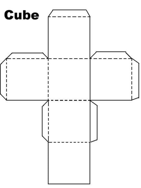 Лучшие 50 шаблонов куба для склеивания #42