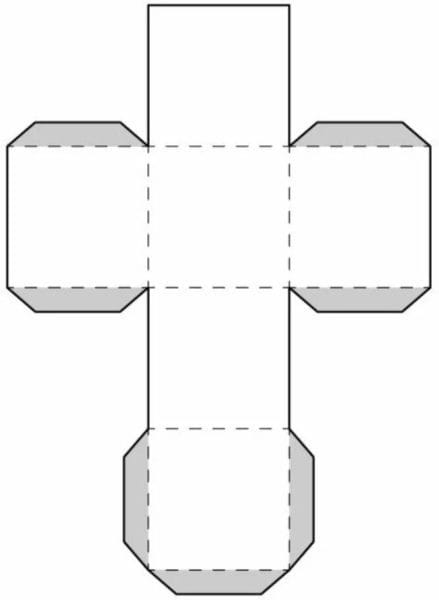Лучшие 50 шаблонов куба для склеивания #41
