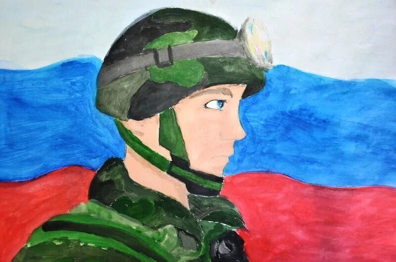 60 рисунков солдата #1