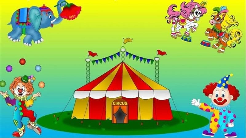 55 рисунков на тему цирк #54