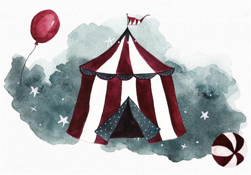 55 рисунков на тему цирк #44