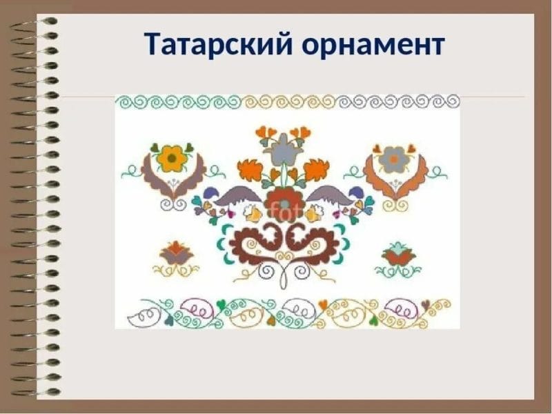 Татарские национальные узоры и орнаменты: 55 картинок #39