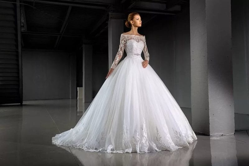 Модные свадебные платья 2023: 110 фото #62