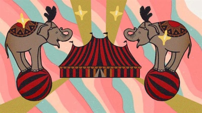 55 рисунков на тему цирк #48