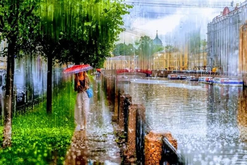 80 красивых фото дождя #21