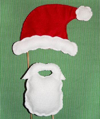 Дед Мороз, Санта Клаус и Снегурочка из фетра #44