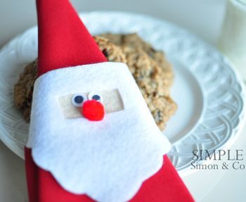 Дед Мороз, Санта Клаус и Снегурочка из фетра #31