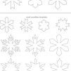 Снежинки из фетра своими руками — 13 мк, шаблоны, идеи для вдохновения #46