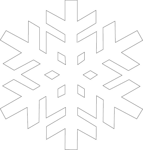 Снежинки из фетра своими руками — 13 мк, шаблоны, идеи для вдохновения #27