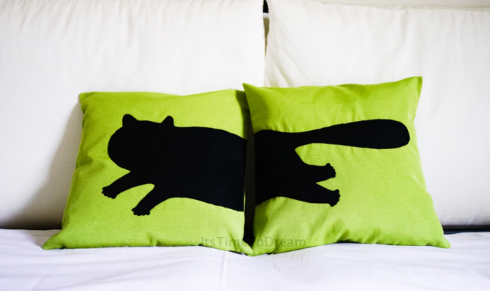 Подушка кот своими руками: выкройки, фото идеи, видео мастер-классы #67