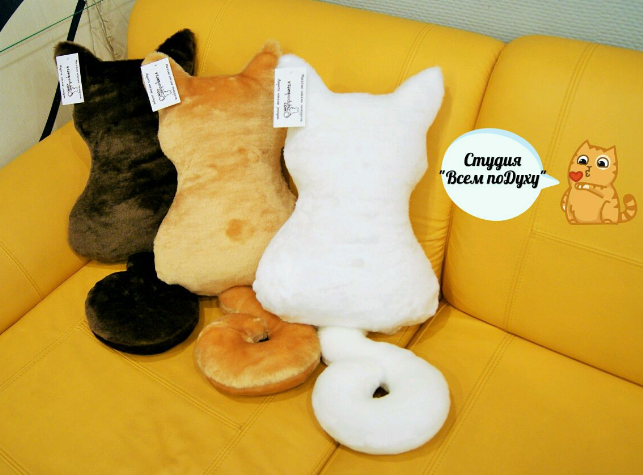 Подушка кот своими руками: выкройки, фото идеи, видео мастер-классы #103