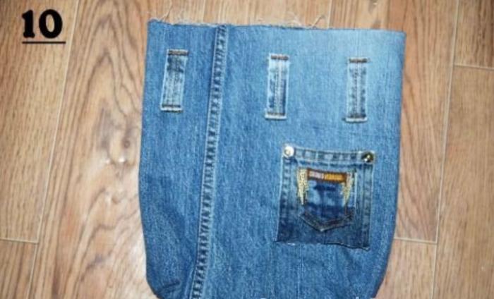 Как из старых джинсов сшить сумку: мастер-класс с фото и видео #109
