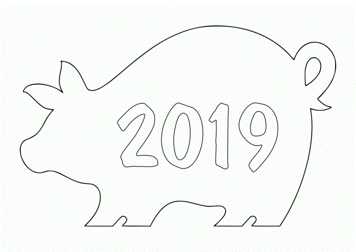 Вытынанки на Новый год 2019: оригинальные идеи #39