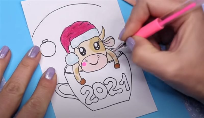 Интересные и простые поделки на Новый год в детский сад #28