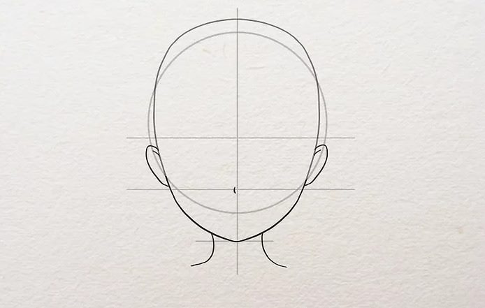 Как правильно нарисовать лицо девушки или парня в стиле аниме #67