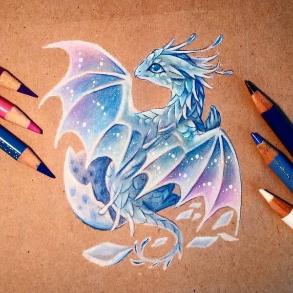 Картинки драконов для срисовки