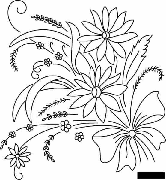 Картинки для срисовки: цветы